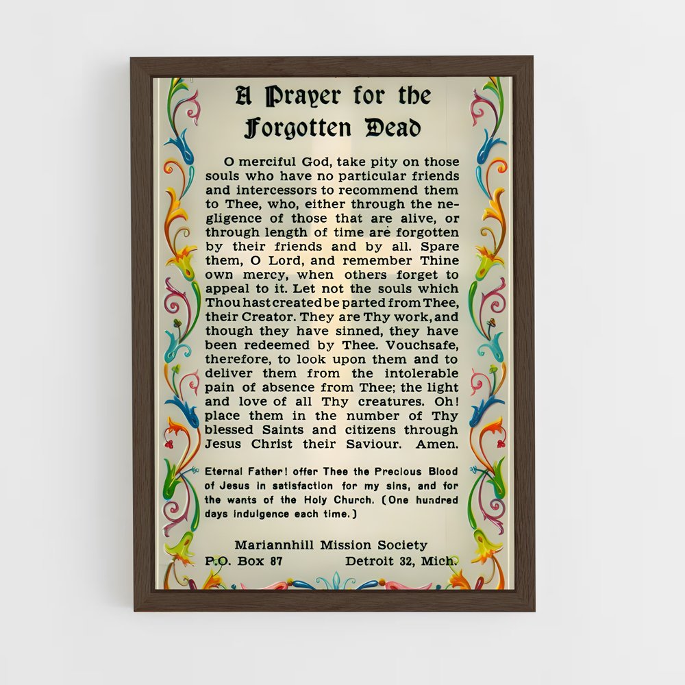 ap-catholicism-8 cadre Bois foncé