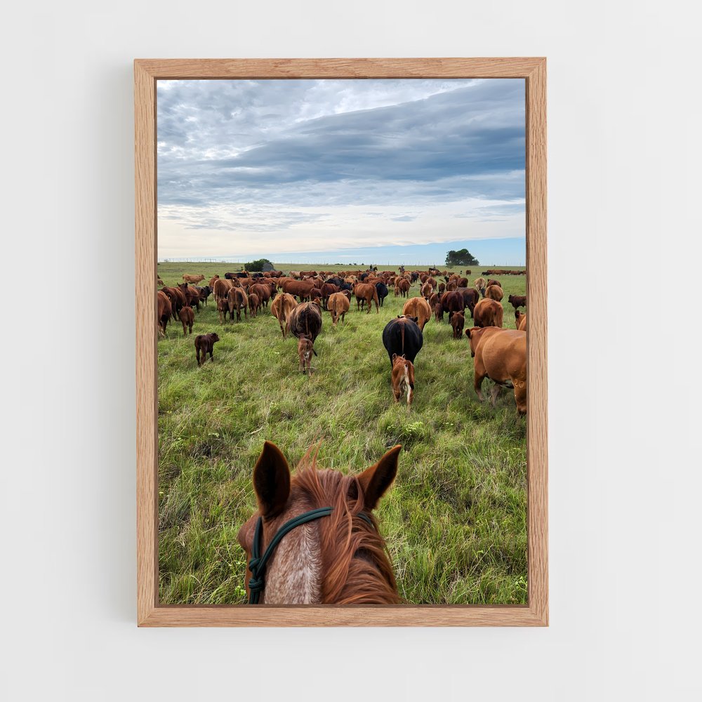 ap-cattle ranch-2 cadre Bois clair