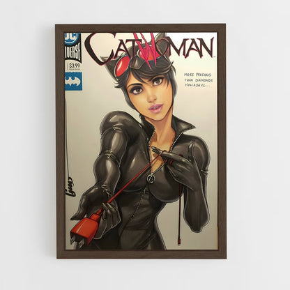 ap-catwoman-2 cadre Bois foncé