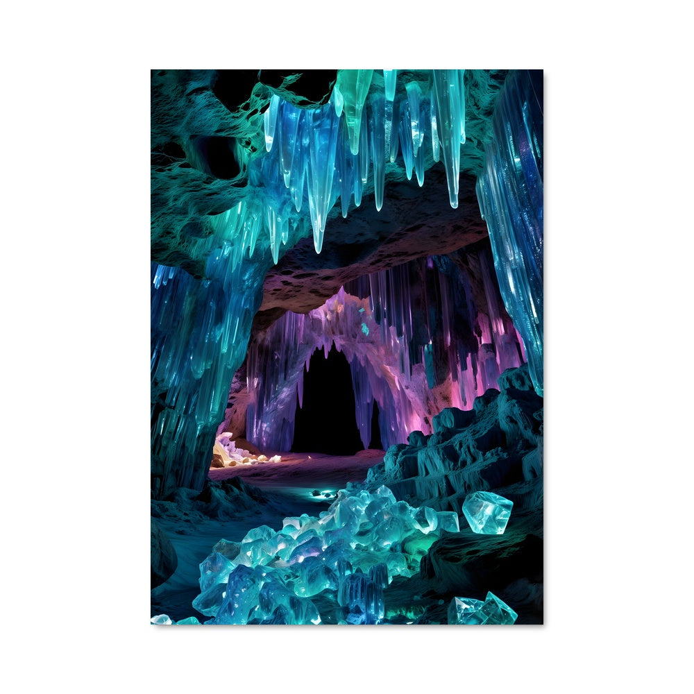 Crystal Cave Poster – Aesthetic Posters