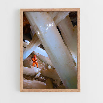 ap-cave crystals-2 cadre Bois clair