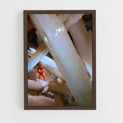 ap-cave crystals-2 cadre Bois foncé