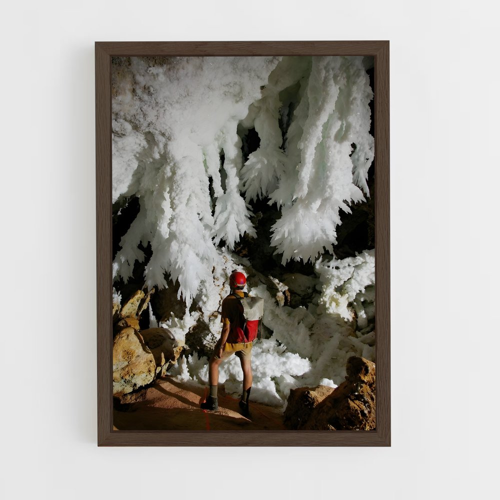ap-cave crystals-5 cadre Bois foncé
