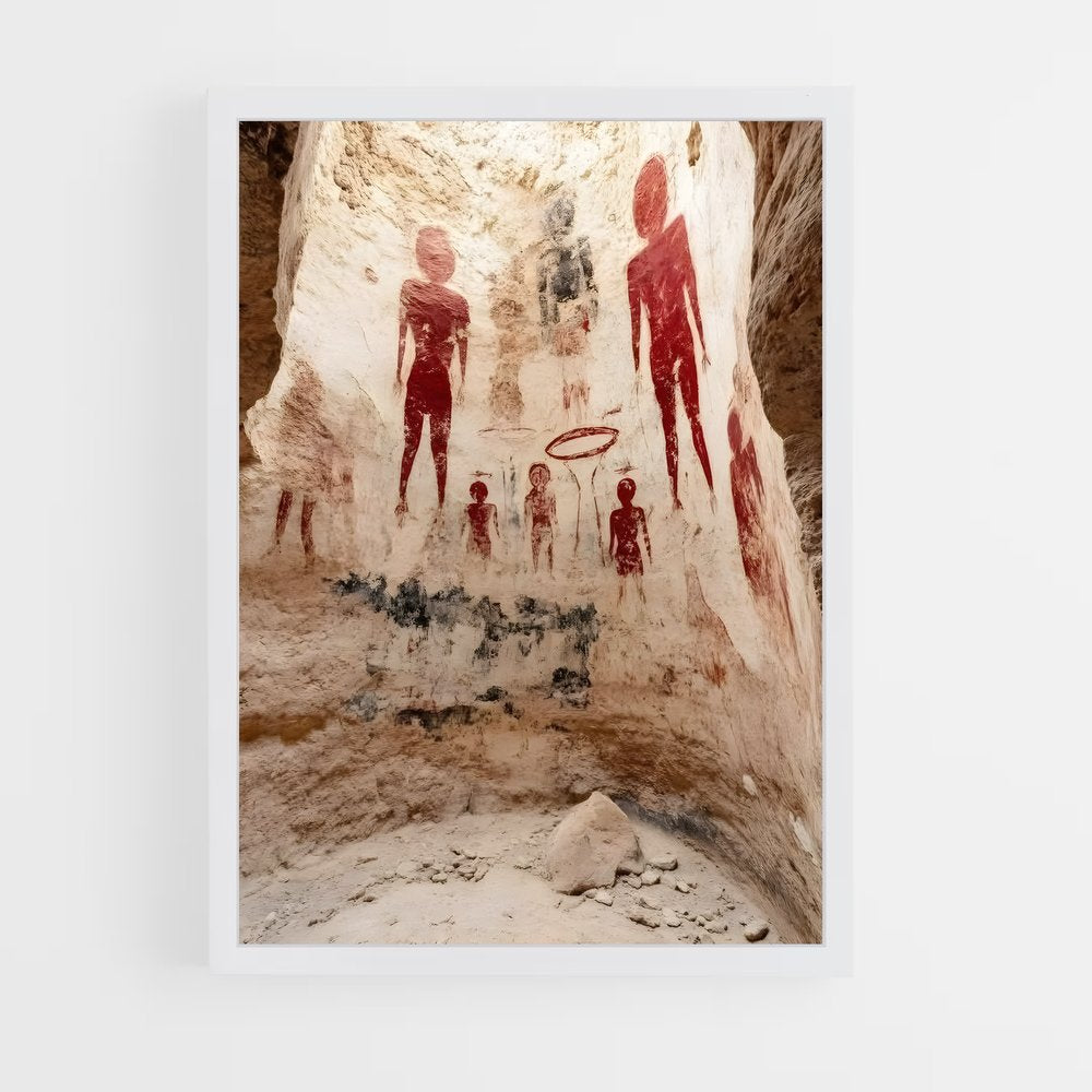 ap-cave paintings-5 cadre Blanc