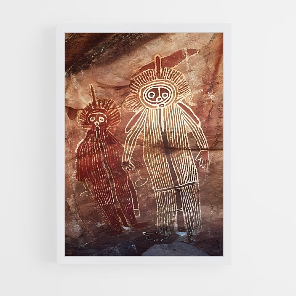 ap-cave paintings-6 cadre Blanc