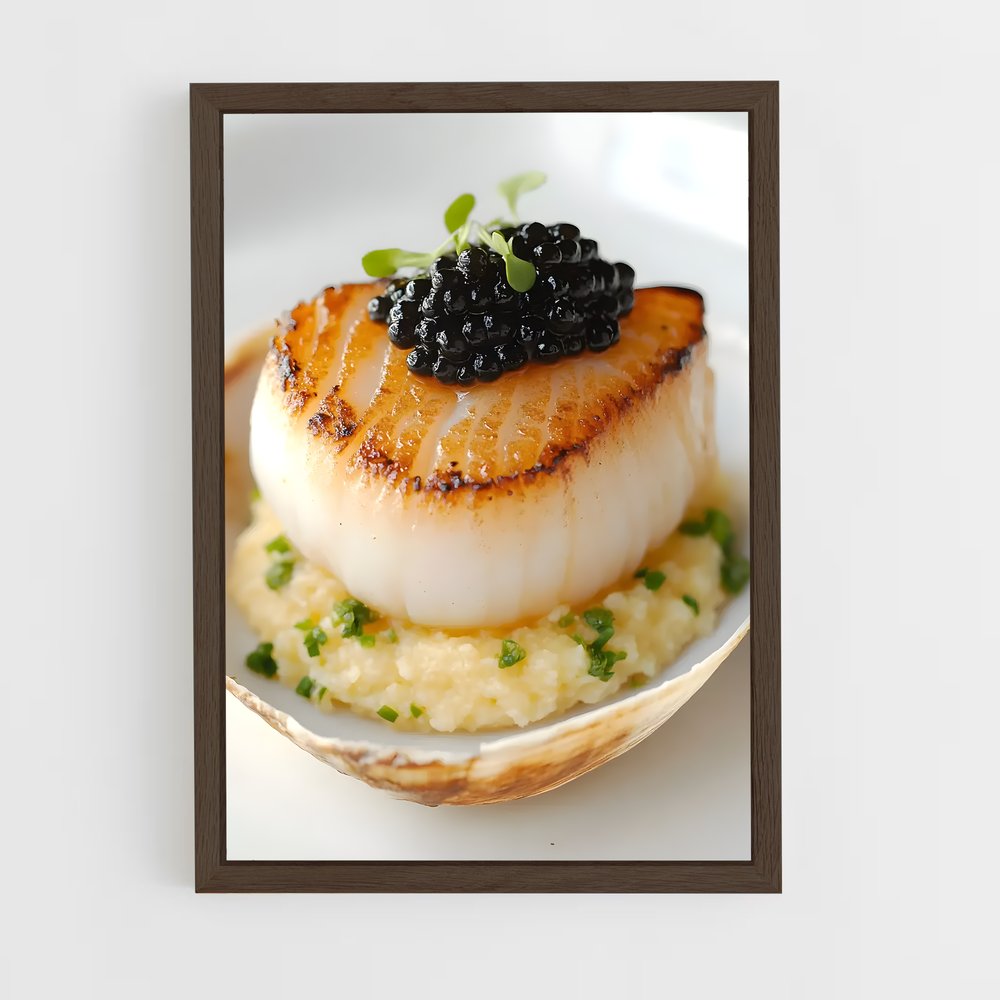 ap-caviar-1 cadre Bois foncé