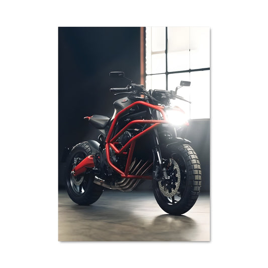 Poster La Brillance Rouge