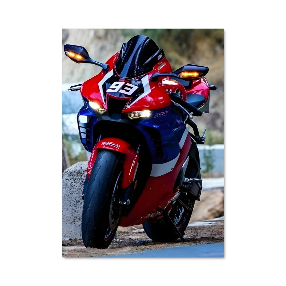 Poster Fireblade sur Route