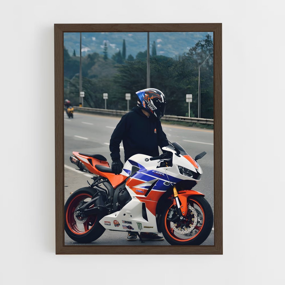 ap-cbr600rr-1 cadre Bois foncé
