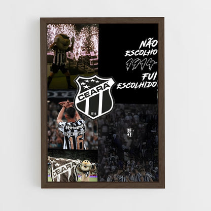 ap-ceara sporting club-3 cadre Bois foncé