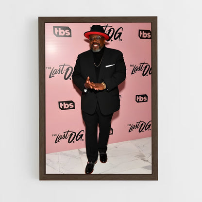 ap-cedric the entertainer-10 cadre Bois foncé