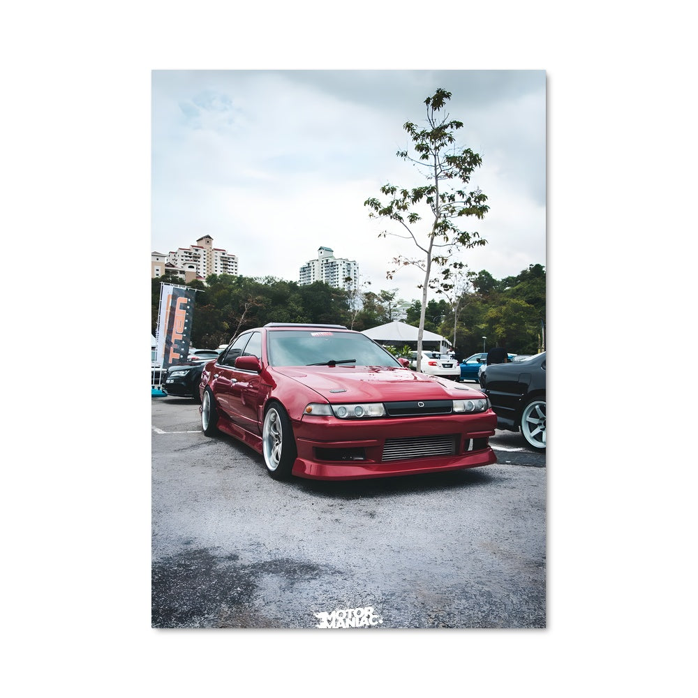 Poster Rouge de la Ville