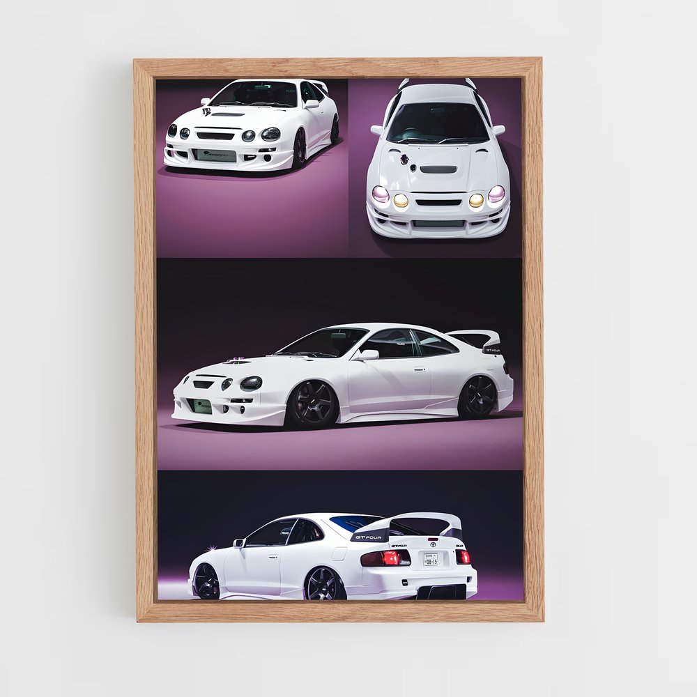 ap-celica gt-four-1 cadre Bois clair