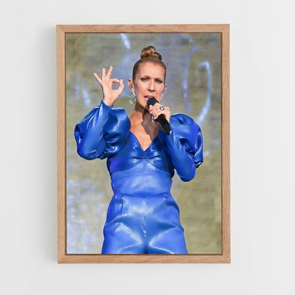 ap-celine dion-5 cadre Bois clair