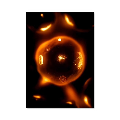 Poster Flamme Intérieure