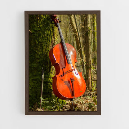 ap-cello-4 cadre Bois foncé