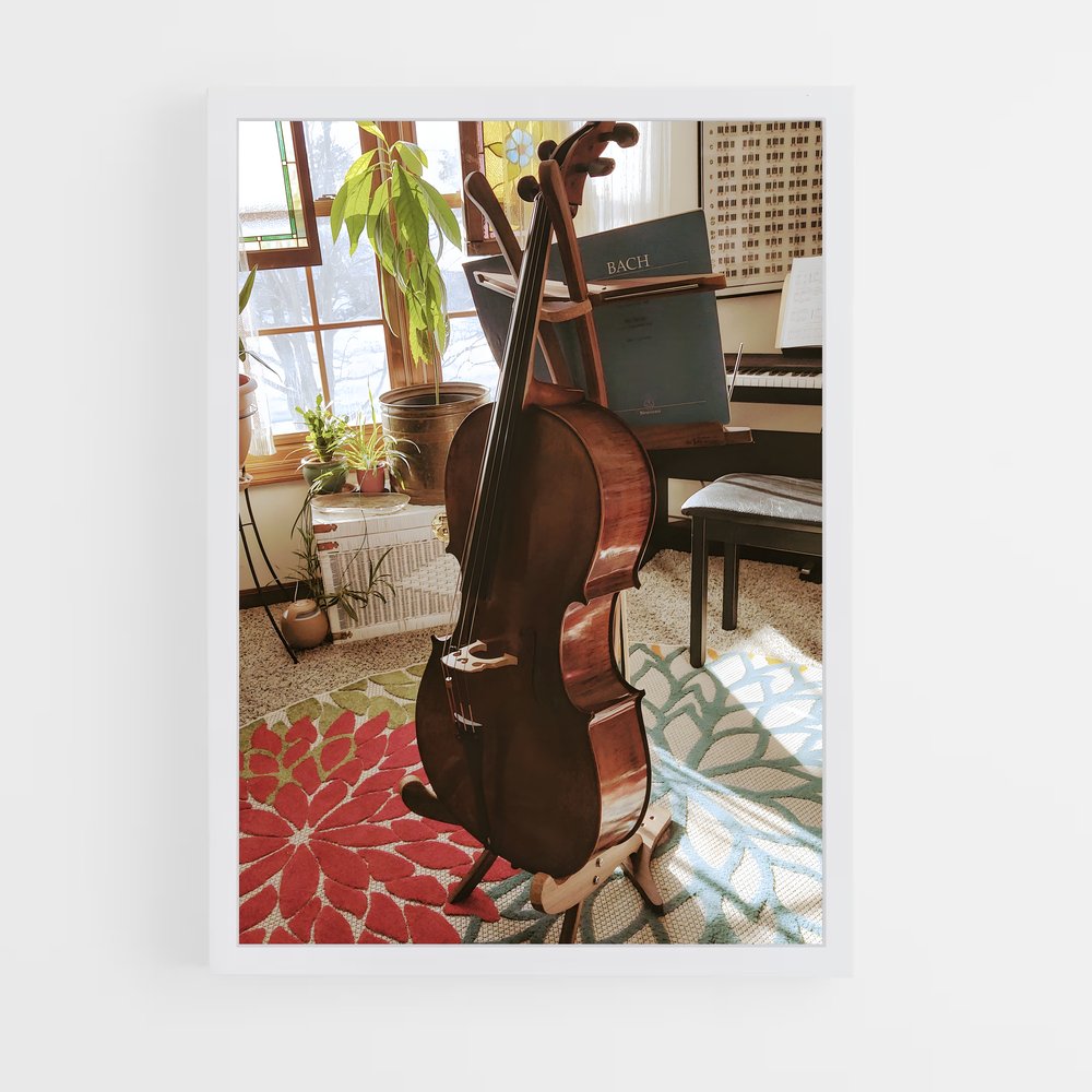 ap-cello-5 cadre Blanc