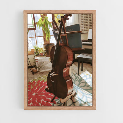 ap-cello-5 cadre Bois clair