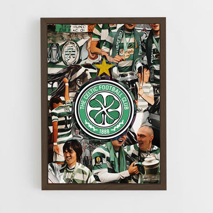 ap-celtic fc-2 cadre Bois foncé