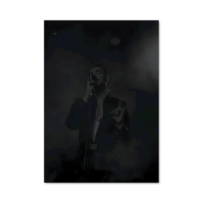 Poster Crooner Élégant