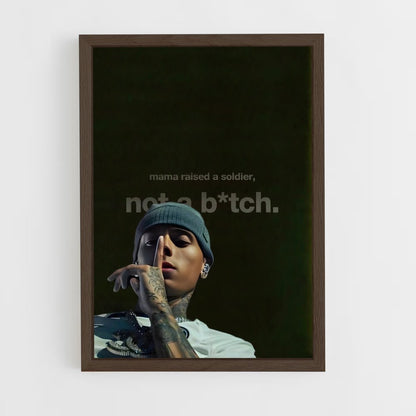 ap-central cee-6 cadre Bois foncé