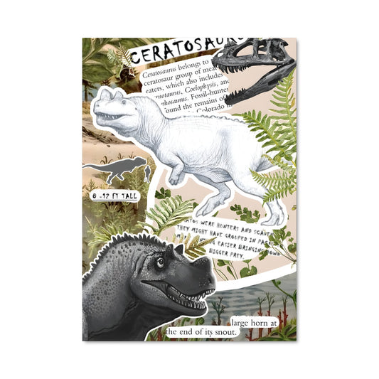 Poster Ceratosaurus Rampage