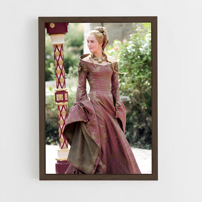 ap-cersei lannister-2 cadre Bois foncé