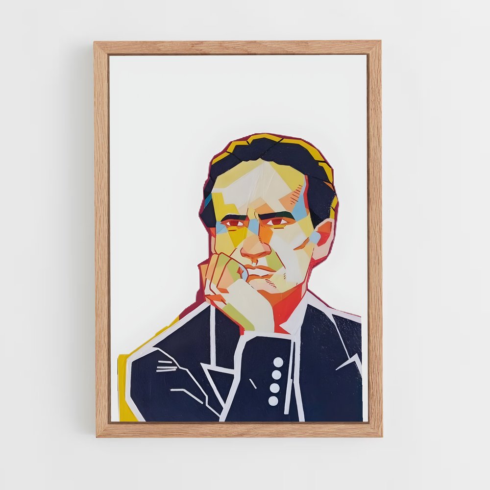 ap-cesar vallejo-2 cadre Bois clair