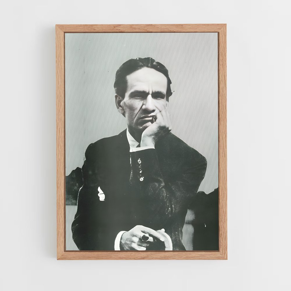 ap-cesar vallejo-6 cadre Bois clair