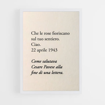ap-cesare pavese-1 cadre Blanc