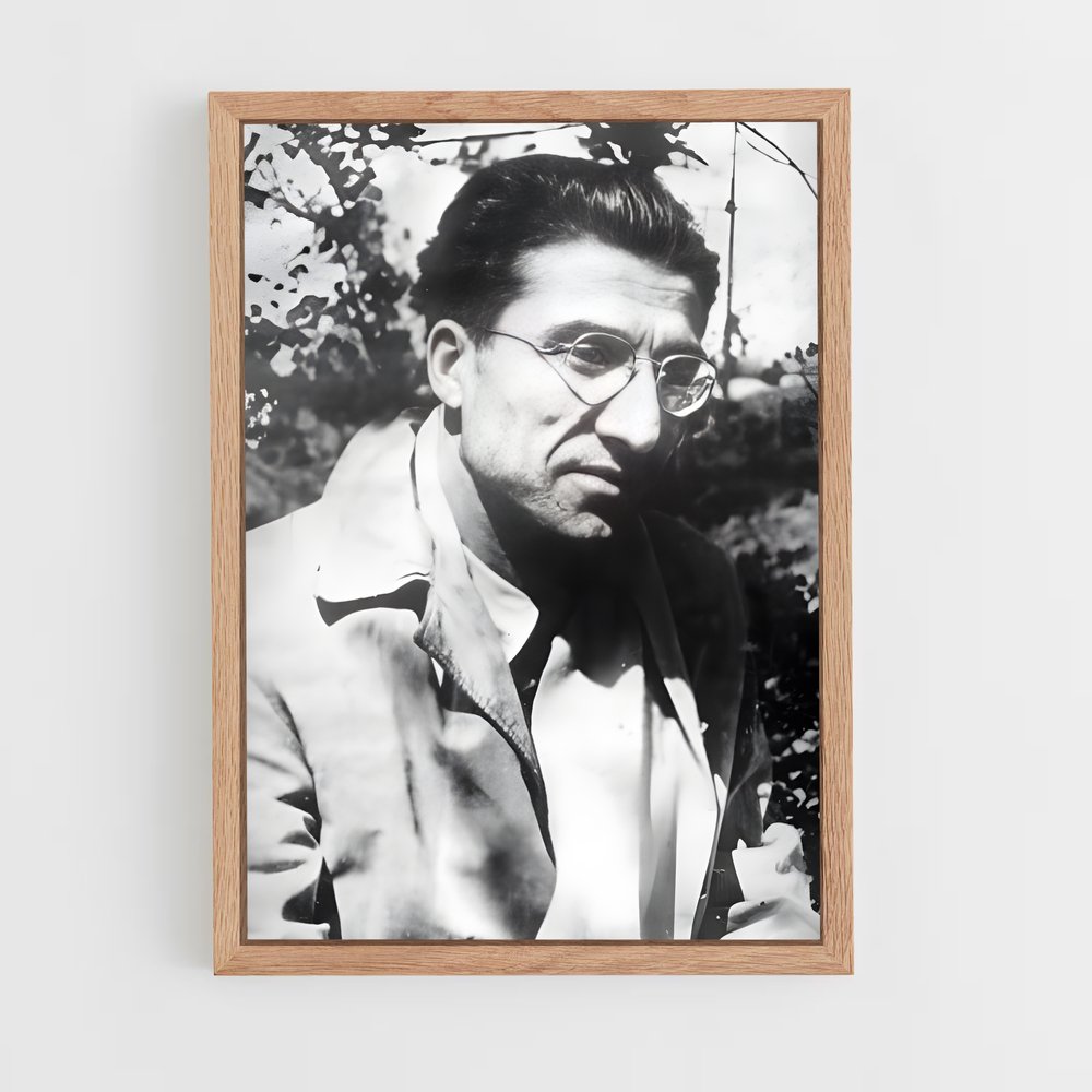 ap-cesare pavese-3 cadre Bois clair