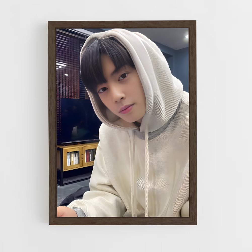 ap-cha eun-woo-10 cadre Bois foncé