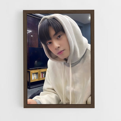 ap-cha eun-woo-10 cadre Bois foncé