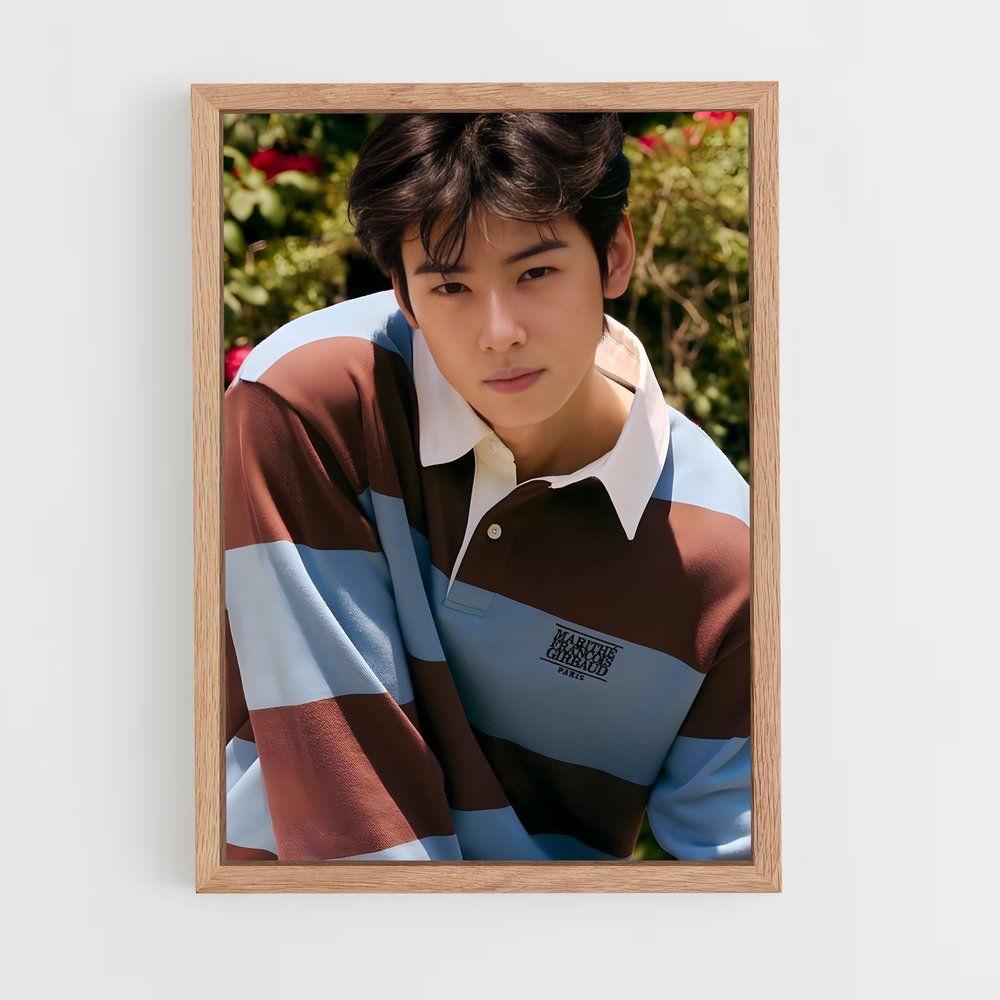 ap-cha eun-woo-11 cadre Bois clair