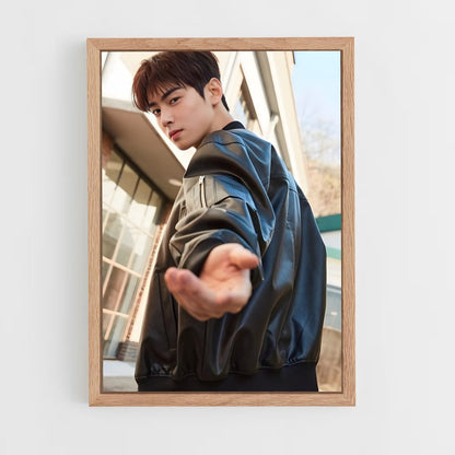 ap-cha eun-woo-12 cadre Bois clair