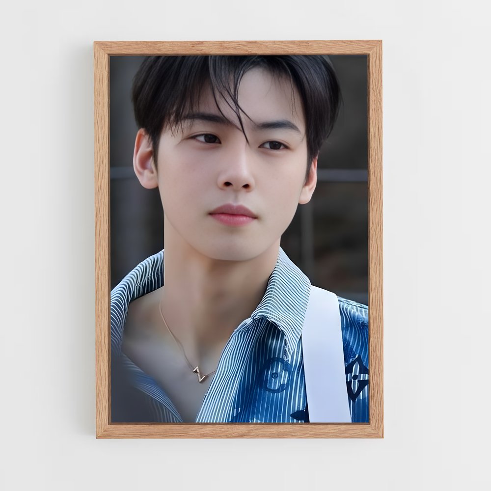 ap-cha eun-woo-14 cadre Bois clair