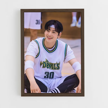 ap-cha eun-woo-2 cadre Bois foncé