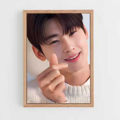 ap-cha eun-woo-3 cadre Bois clair