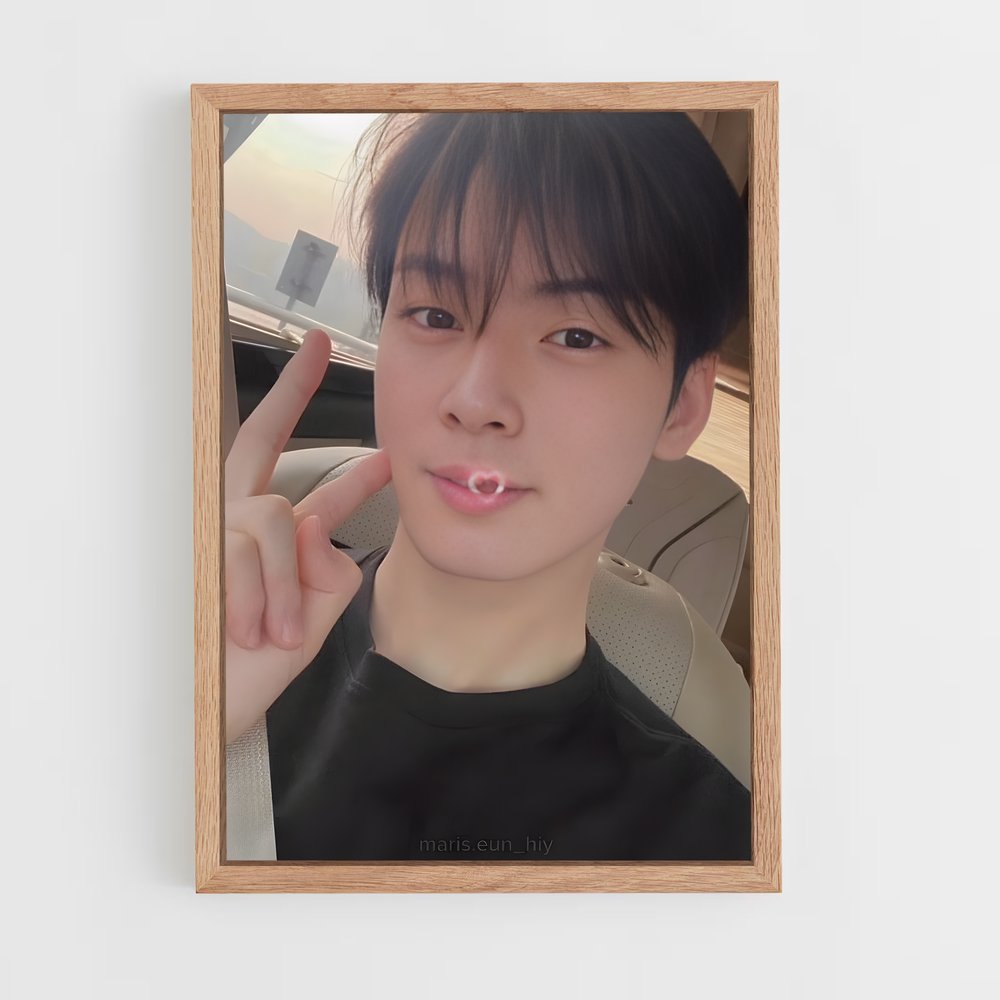 ap-cha eun-woo-5 cadre Bois clair