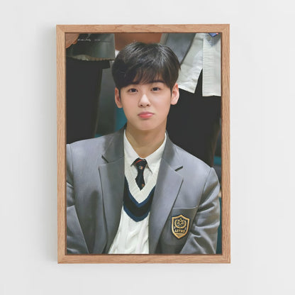 ap-cha eun-woo-8 cadre Bois clair