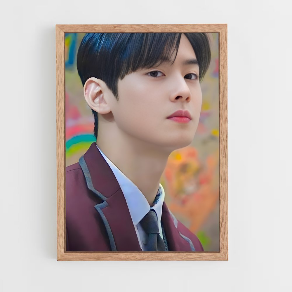 ap-cha eun-woo-9 cadre Bois clair