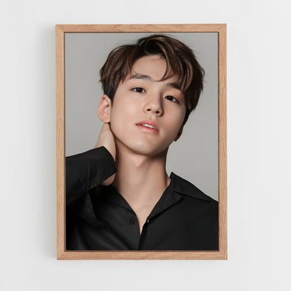 ap-cha sung hoon-1 cadre Bois clair