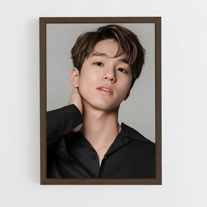 ap-cha sung hoon-1 cadre Bois foncé