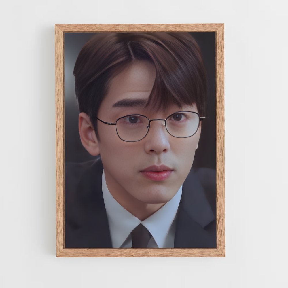 ap-cha sung hoon-2 cadre Bois clair
