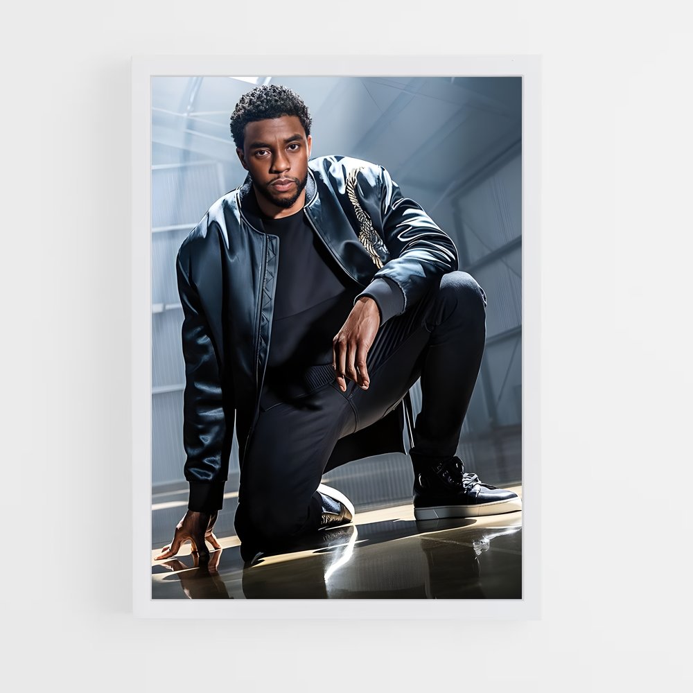 ap-chadwick boseman-1 cadre Blanc