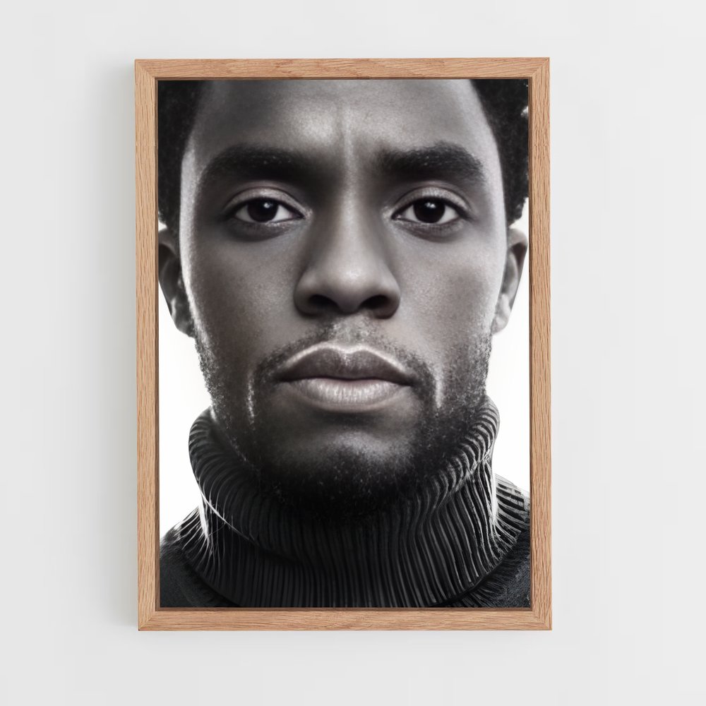 ap-chadwick boseman-2 cadre Bois clair