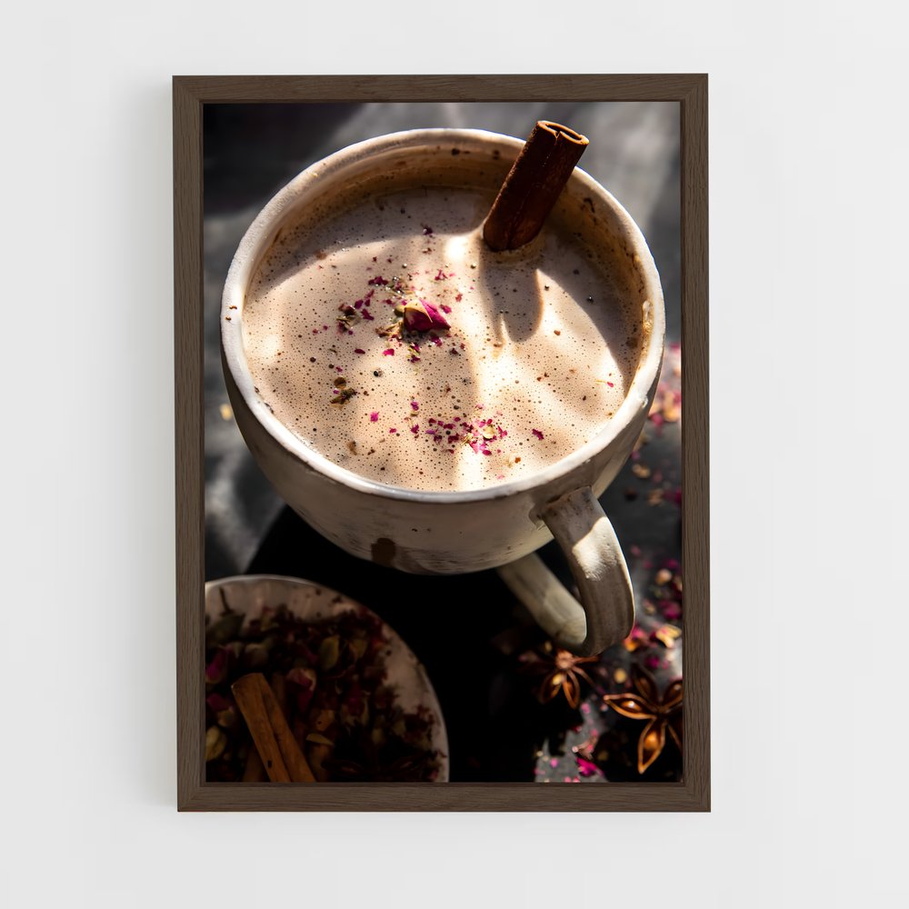 ap-chai-10 cadre Bois foncé