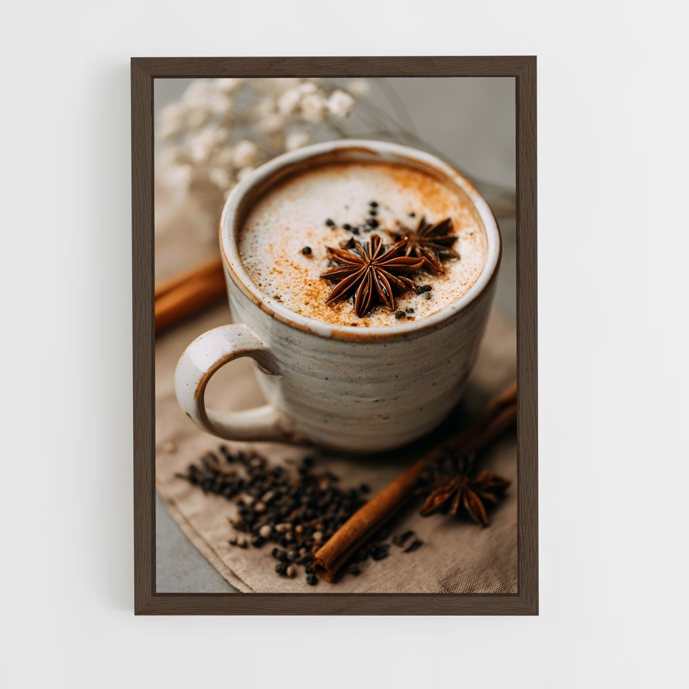 ap-chai-4 cadre Bois foncé