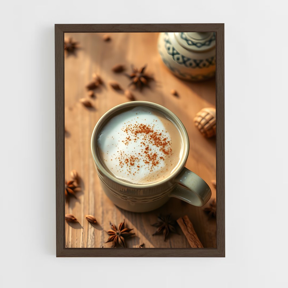 ap-chai-6 cadre Bois foncé