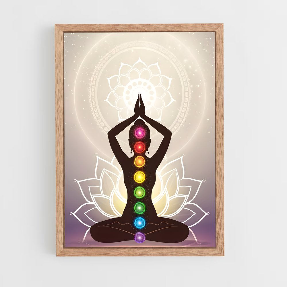 ap-chakras-3 cadre Bois clair